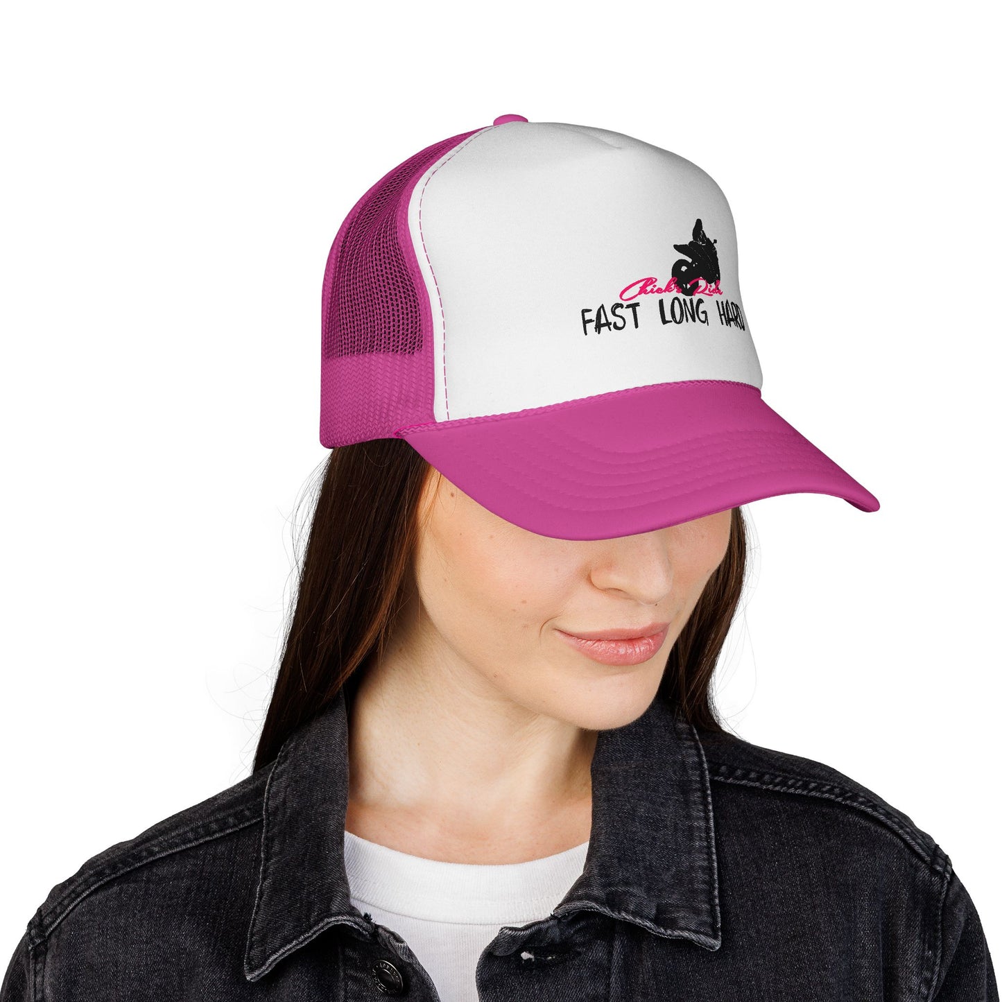 Fast Long Hard Jet Ski Racing Trucker Cap