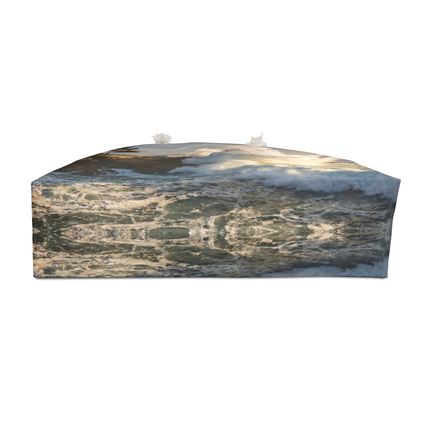 Pacific Grove Ocean Wave Weekender Bag — Coastal Surf Photography Travel Tote