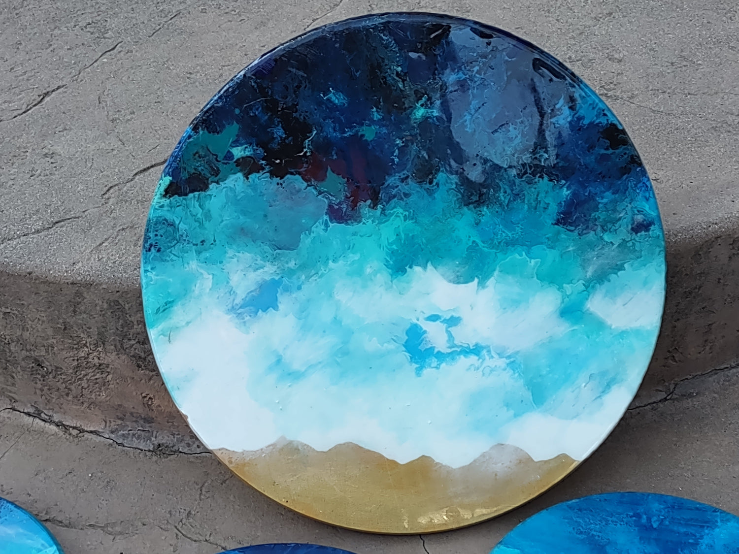 Resin Acrylic Paintings