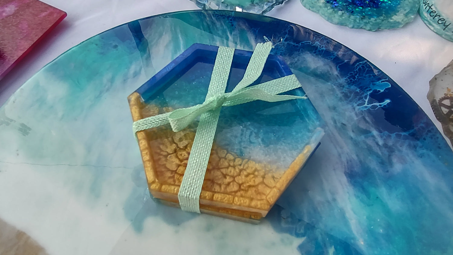 Hand Crafted Resin Art