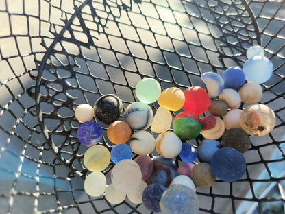 1 Random Color Sea Glass Ocean Tumbled Marble