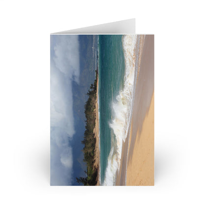 Hawaii Beach Greeting Cards (1 or 10-pcs)