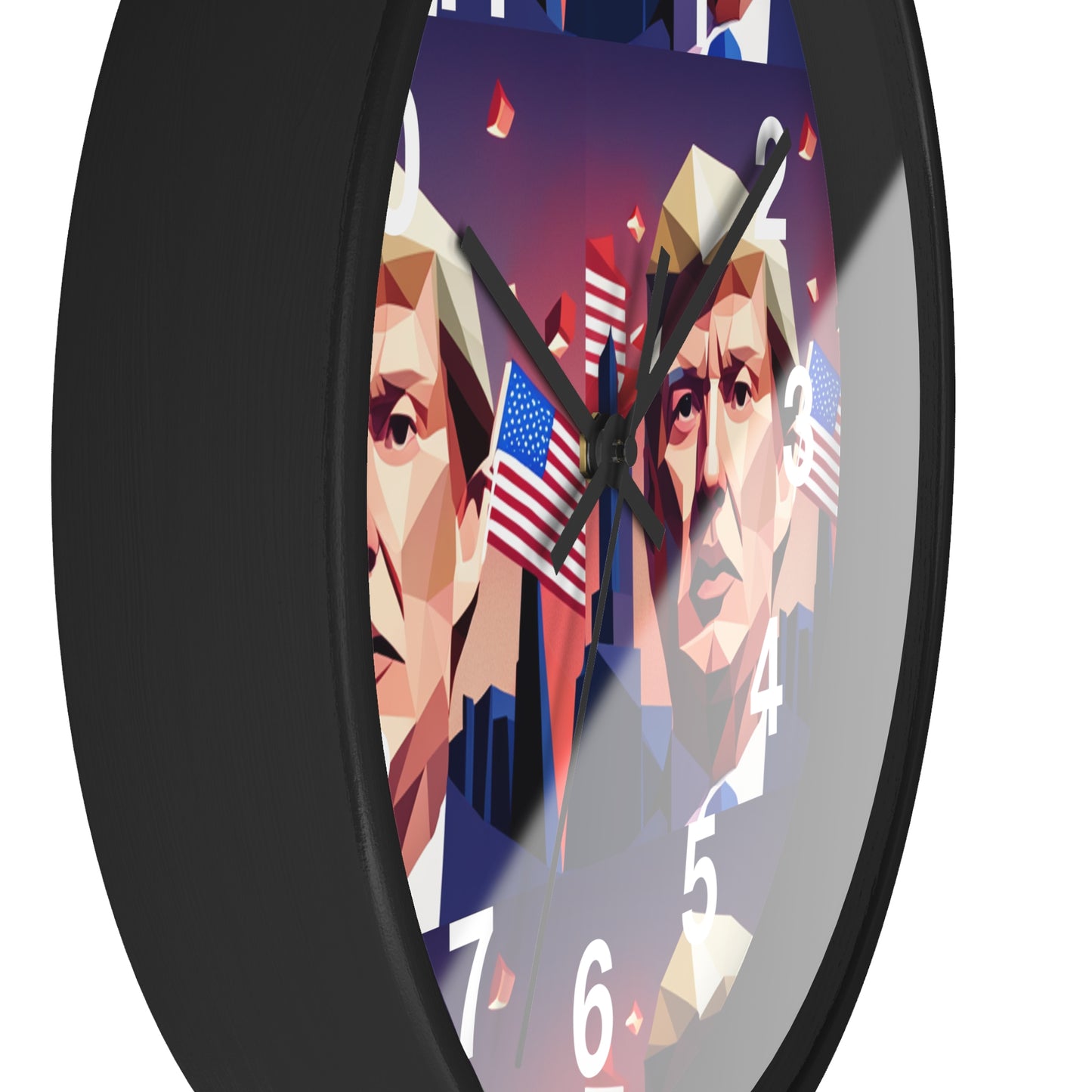 Trrump Wall Clock