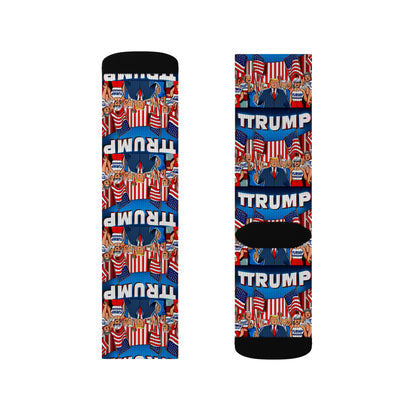 Trump Sublimation Socks