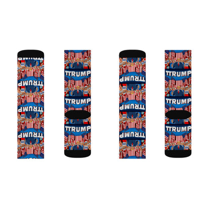 Trump Sublimation Socks