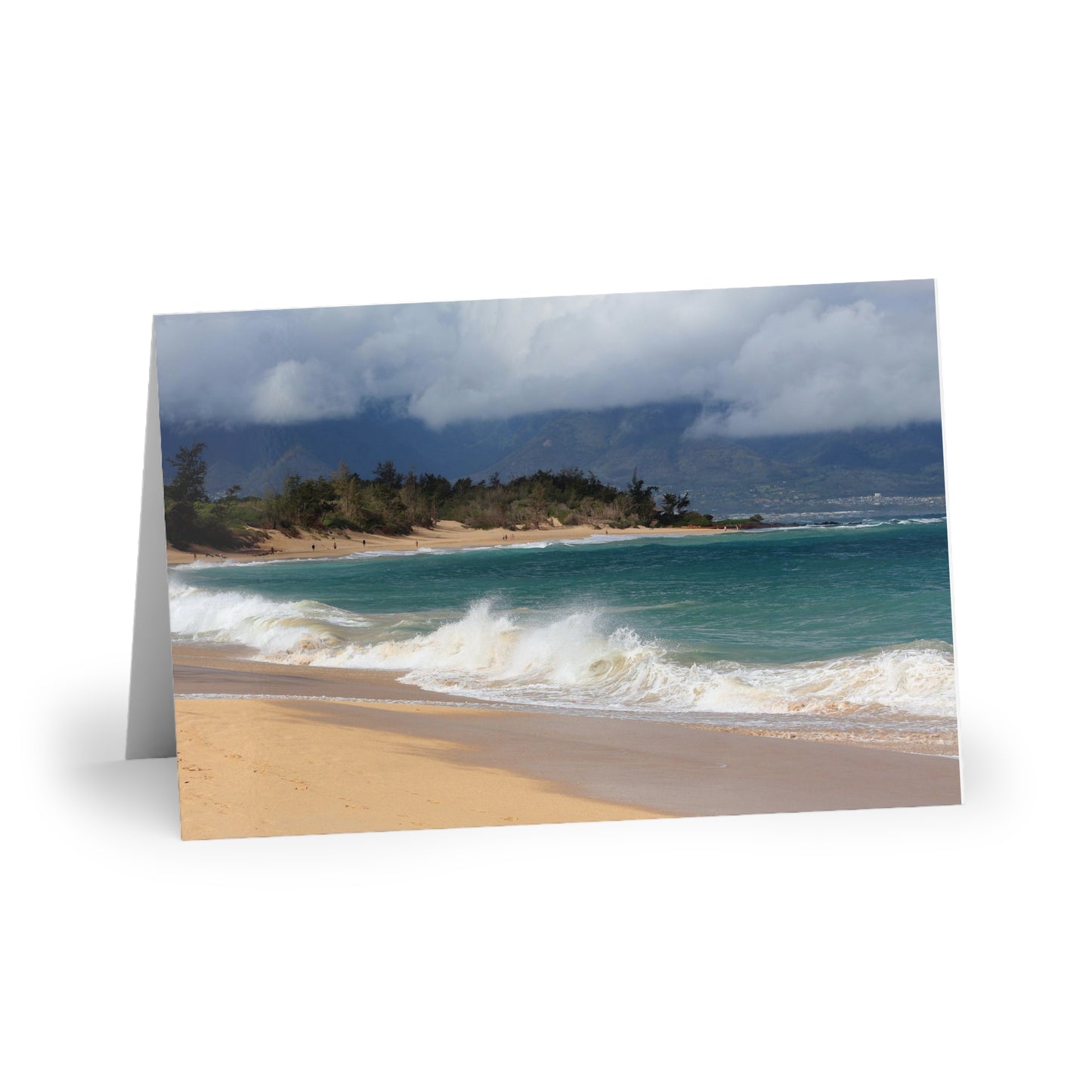 Hawaii Beach Greeting Cards (1 or 10-pcs)