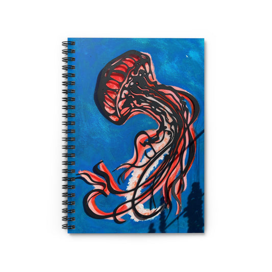 Jelly Fish Spiral Notebook - Ruled Line