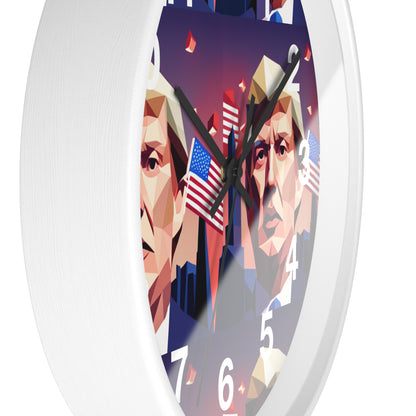 Trrump Wall Clock