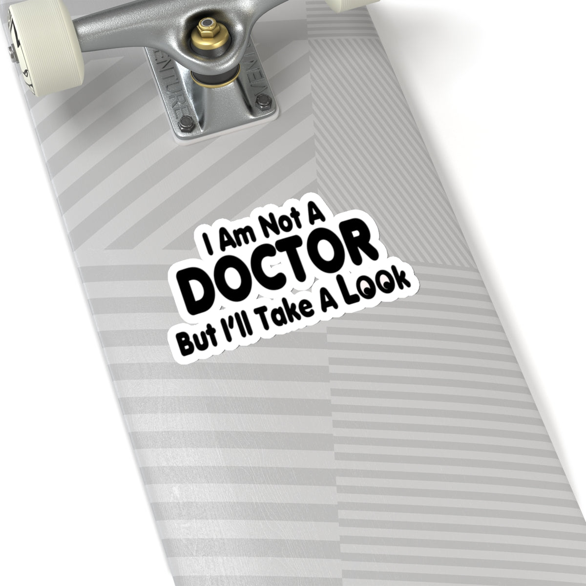 Not a Doctor Stickers