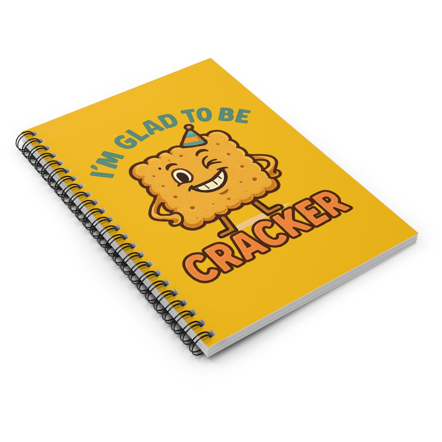 Glad to be a Cracker Spiral Notebook - Ruled Line