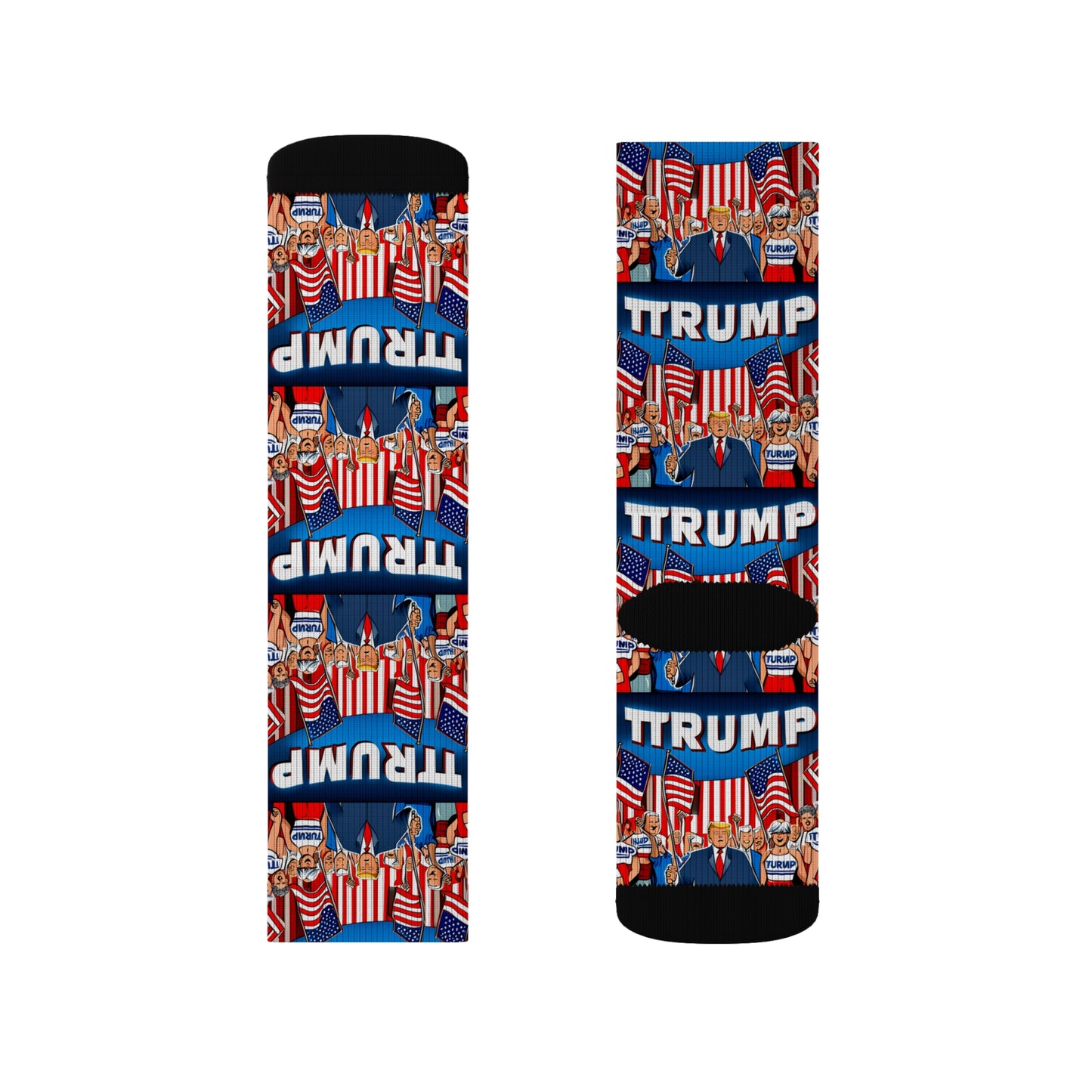 Trump Sublimation Socks