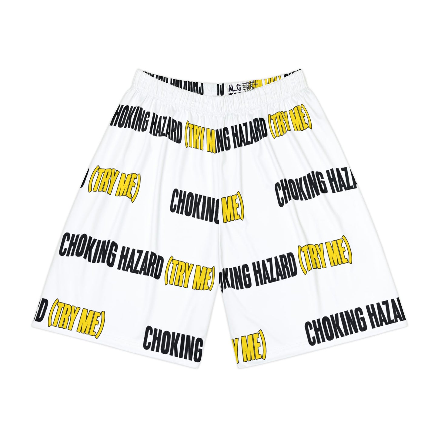Choking Hazard (Try Me) Athletic Shorts — Men's Sports Shorts