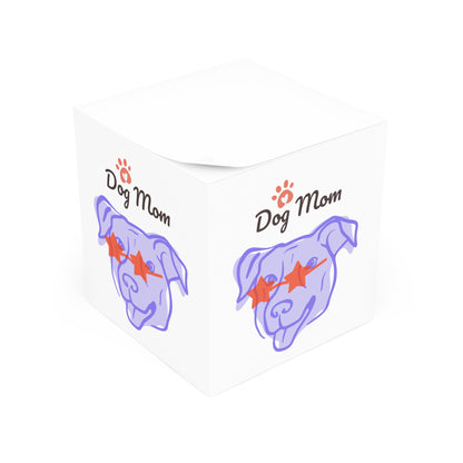 Dog Mom Note Cube