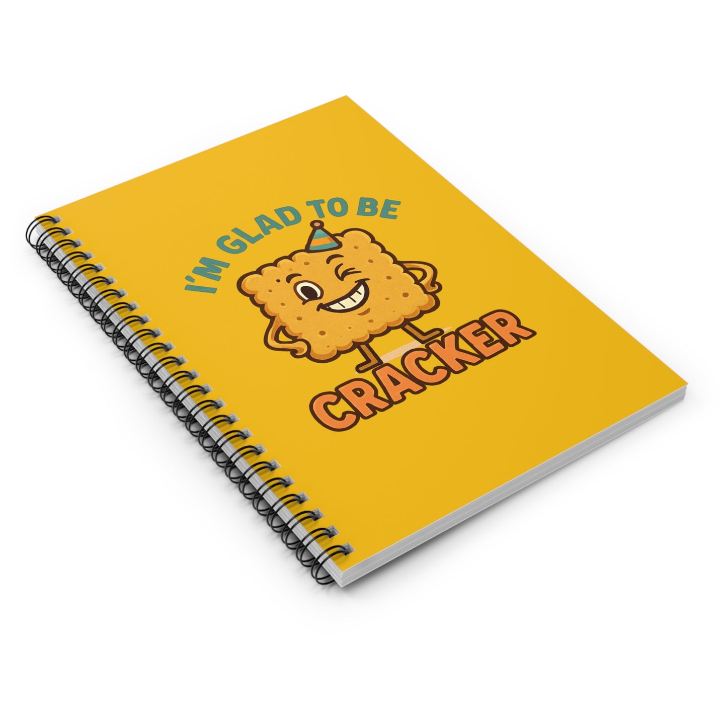 I'm Glad to be a Spiral Notebook - Ruled Line