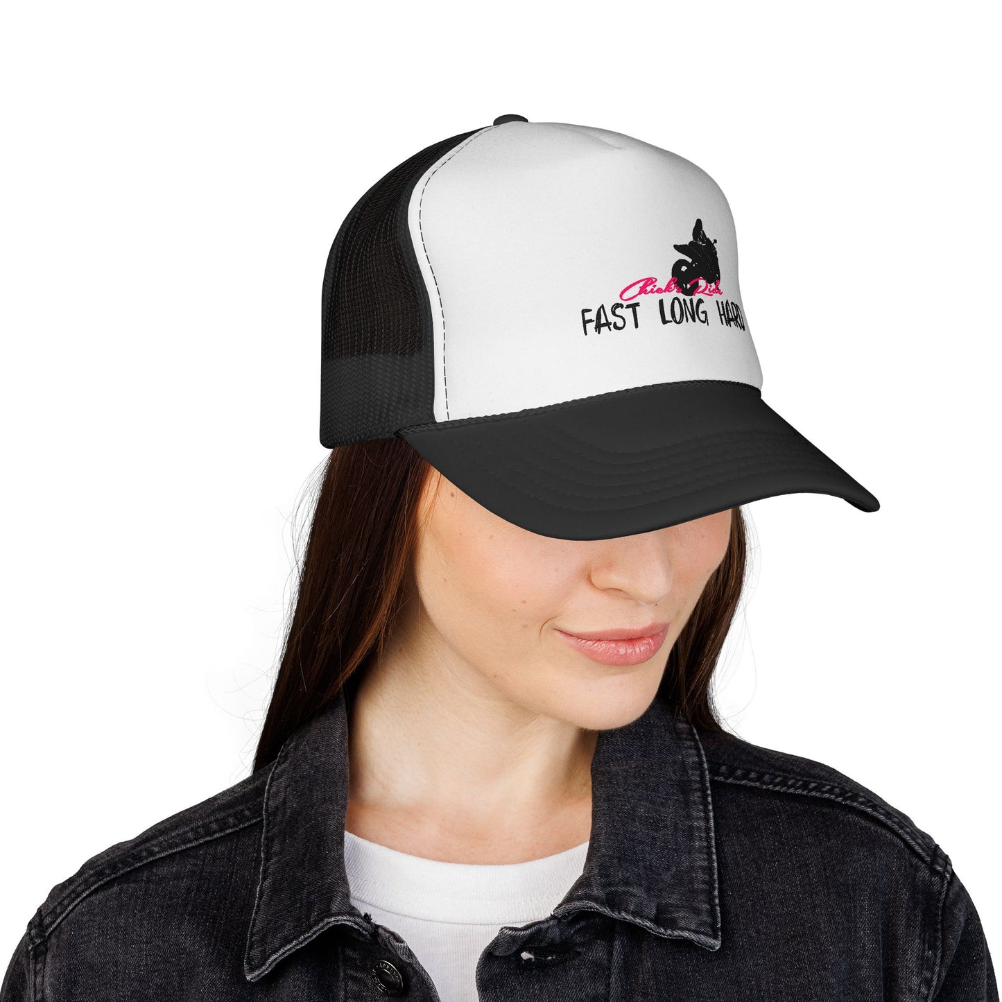 Fast Long Hard Jet Ski Racing Trucker Cap