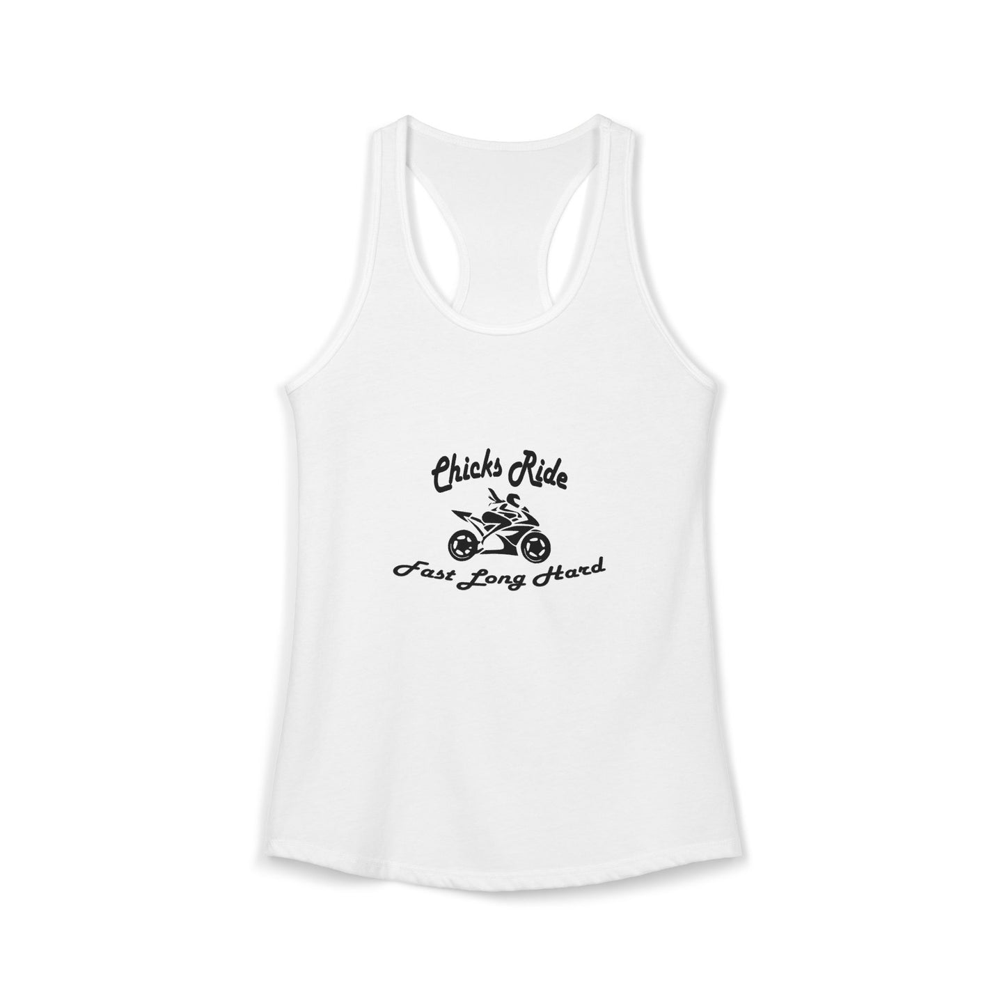 Chick's Ride Women's Racerback Tank