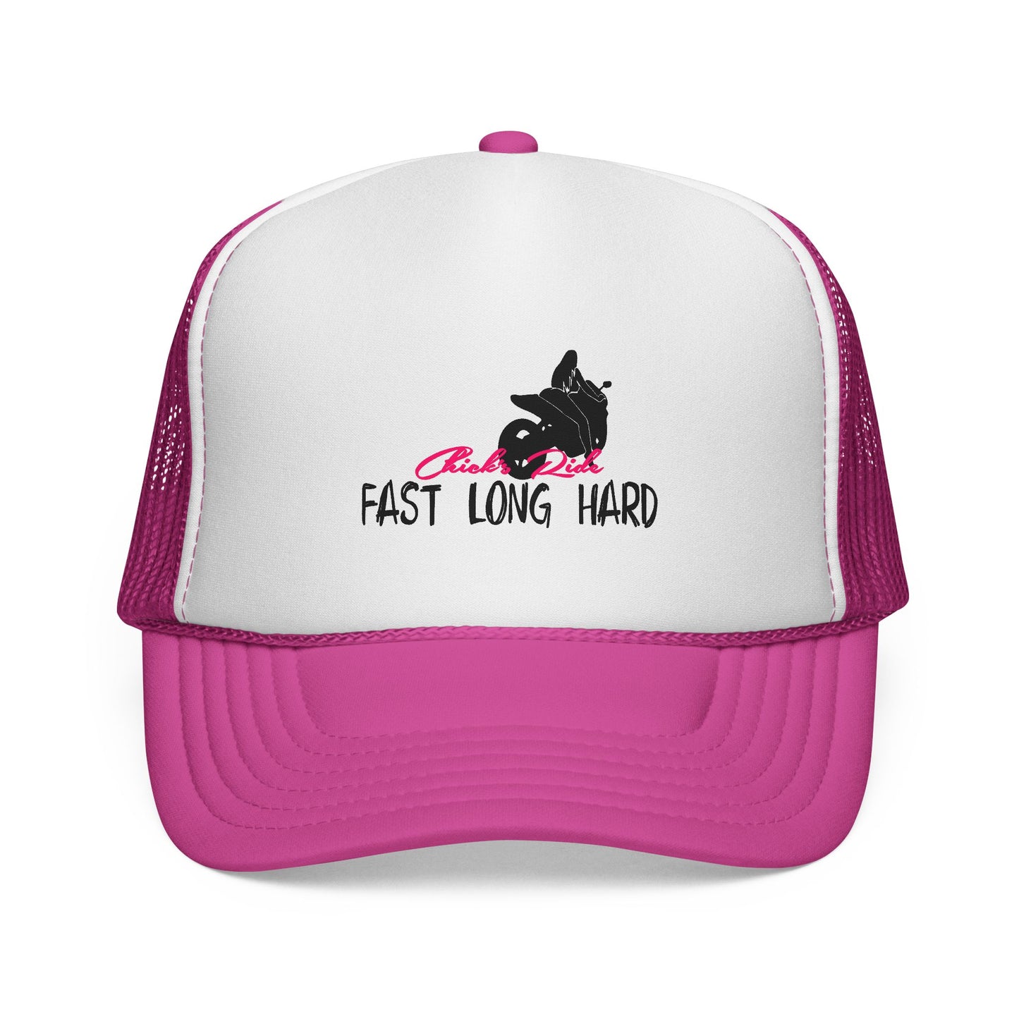Fast Long Hard Jet Ski Racing Trucker Cap