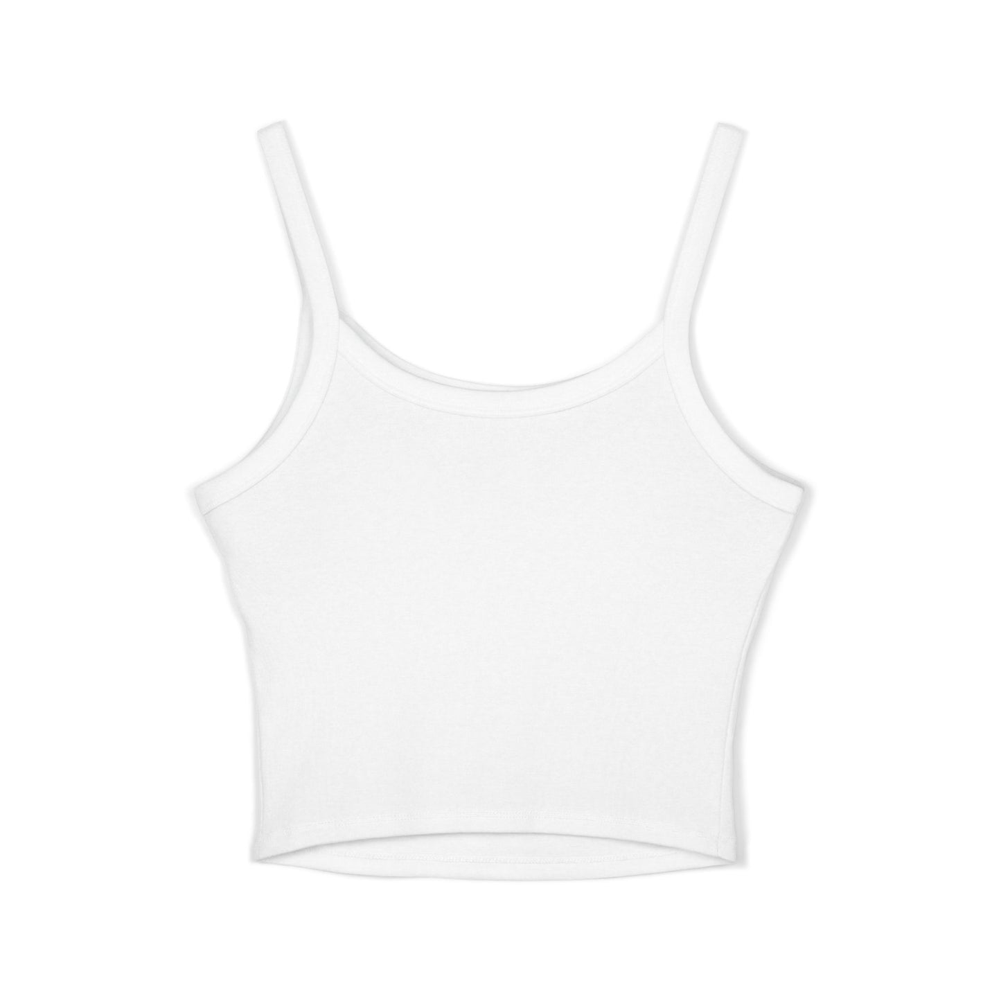 Spaghetti Tank Top — 'Bad Bitch' Pink & Black Femme Graphic
