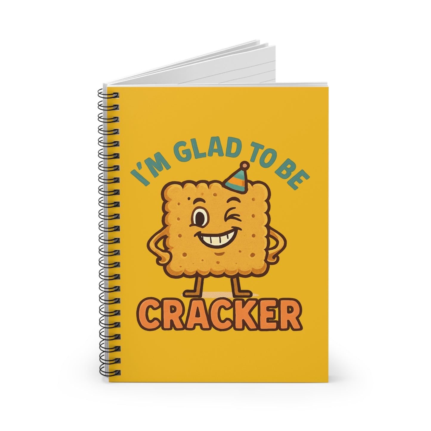 Glad to be a Cracker Spiral Notebook - Ruled Line