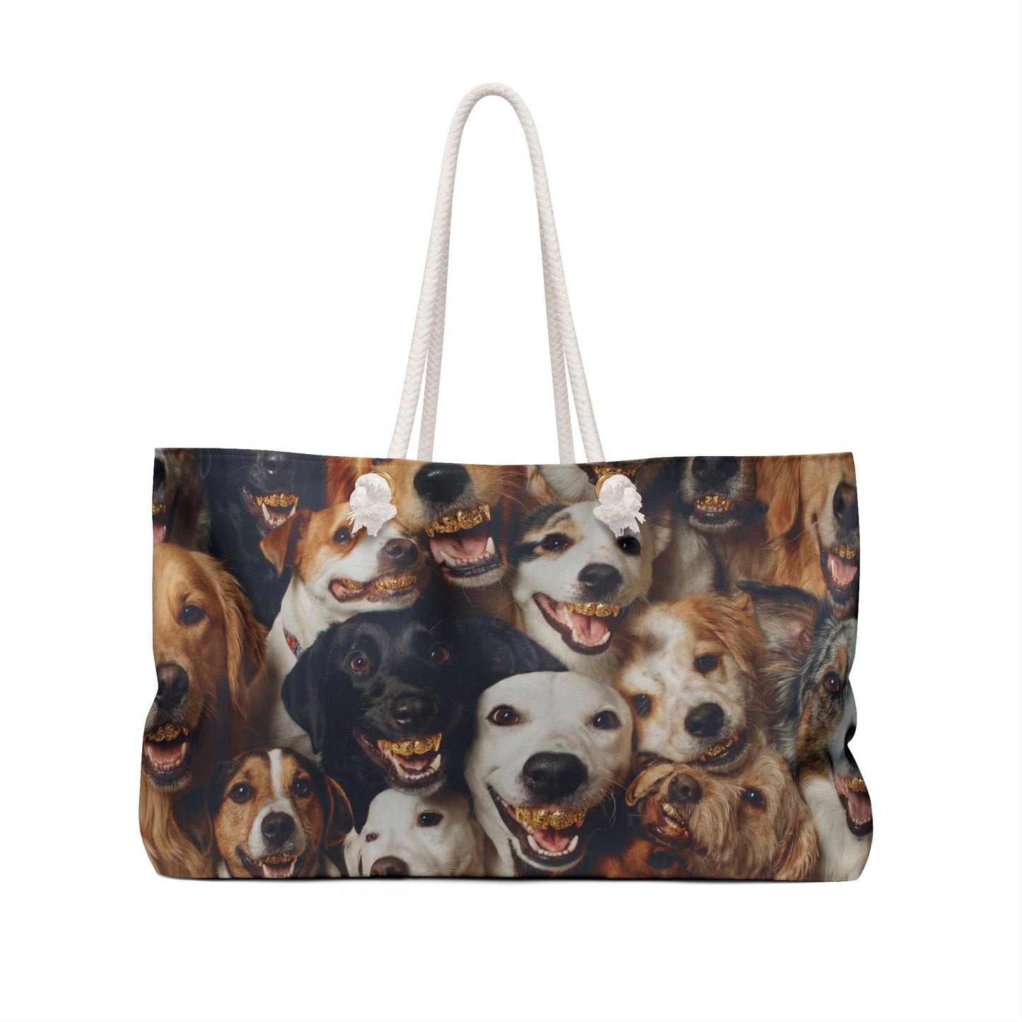 Happy Pack Dog Grill Print Weekender Bag – Travel Tote