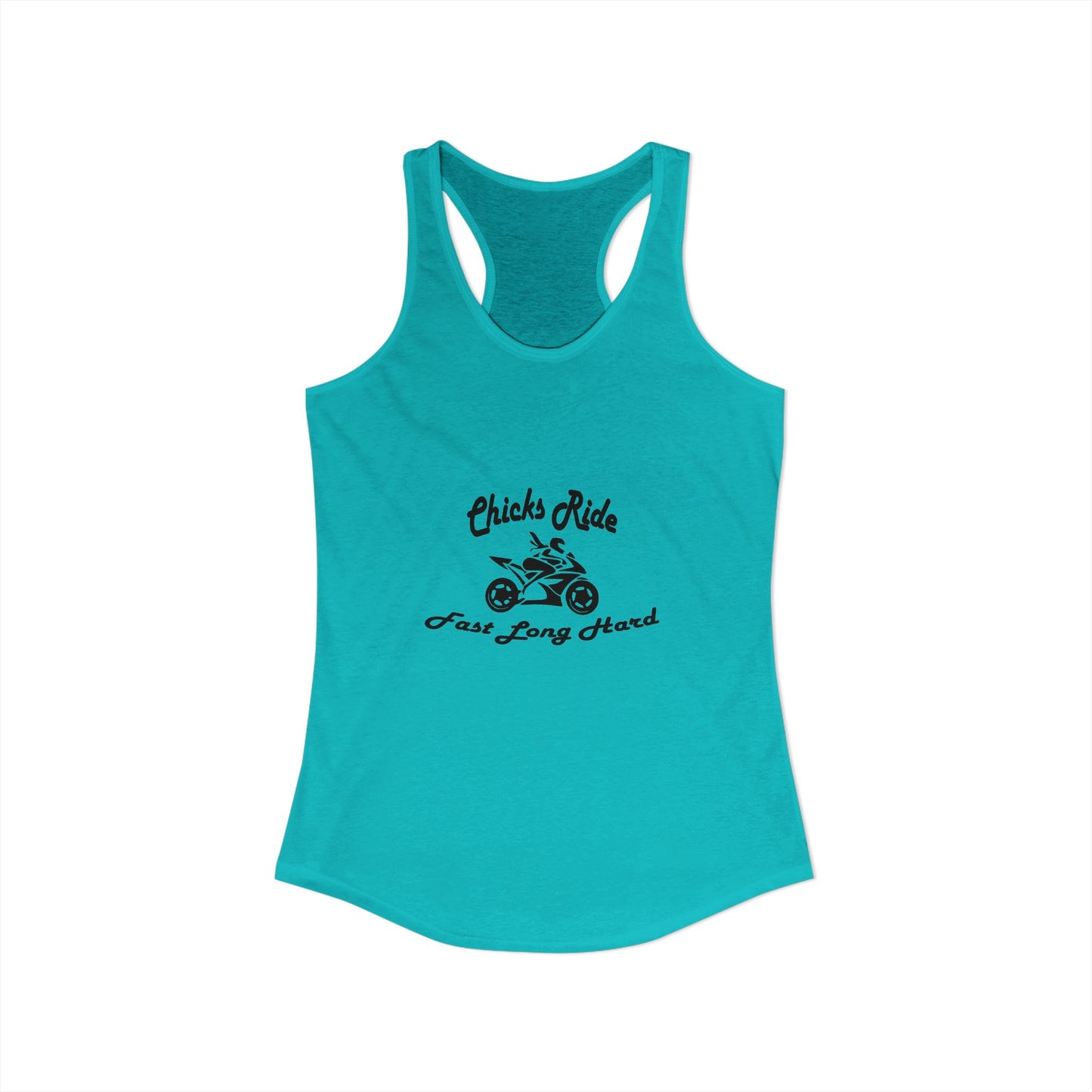 Chick's Ride Women's Racerback Tank