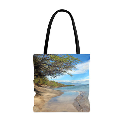 Sandy Beach Hawaii Tote Bag