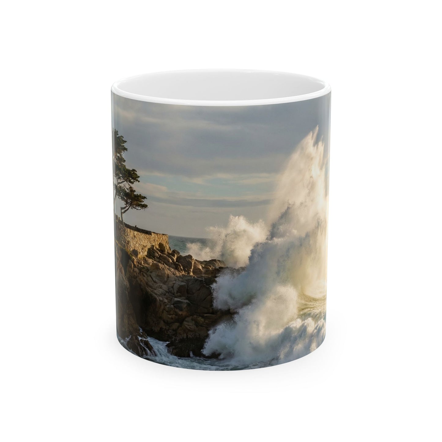 Lovers Point, California Ceramic Mug, (11oz, 15oz)
