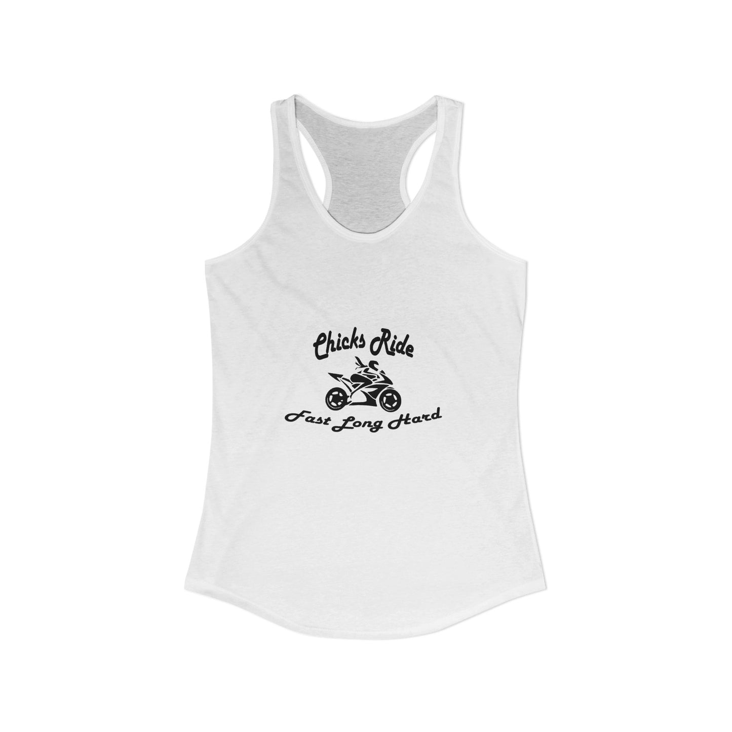 Chick's Ride Women's Racerback Tank