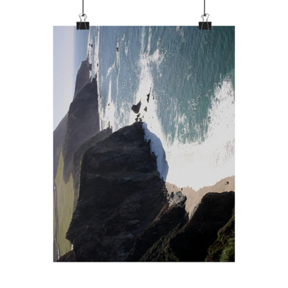 Big Sur Matte Vertical Poster