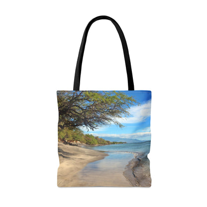 Sandy Beach Hawaii Tote Bag