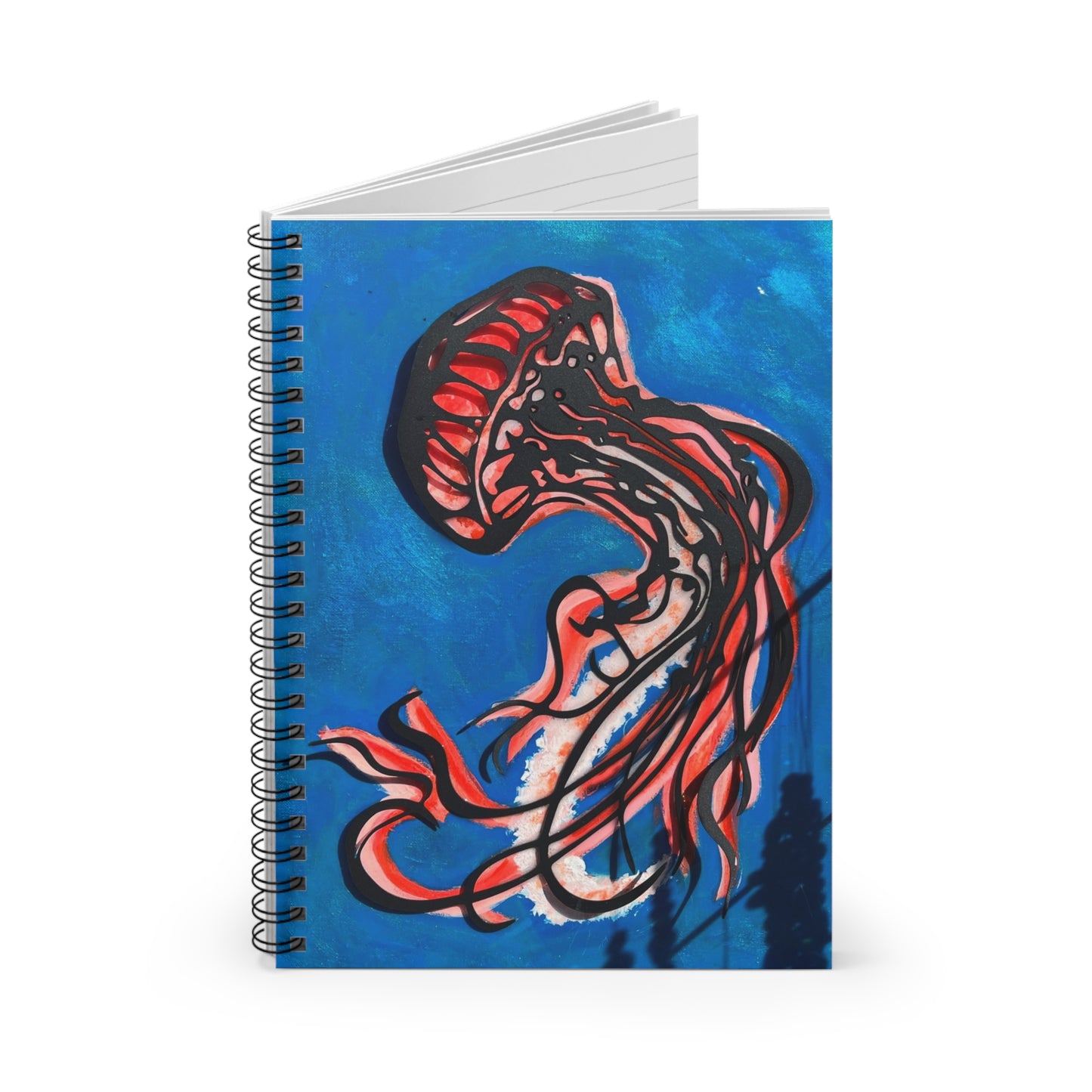 Jelly Fish Spiral Notebook - Ruled Line