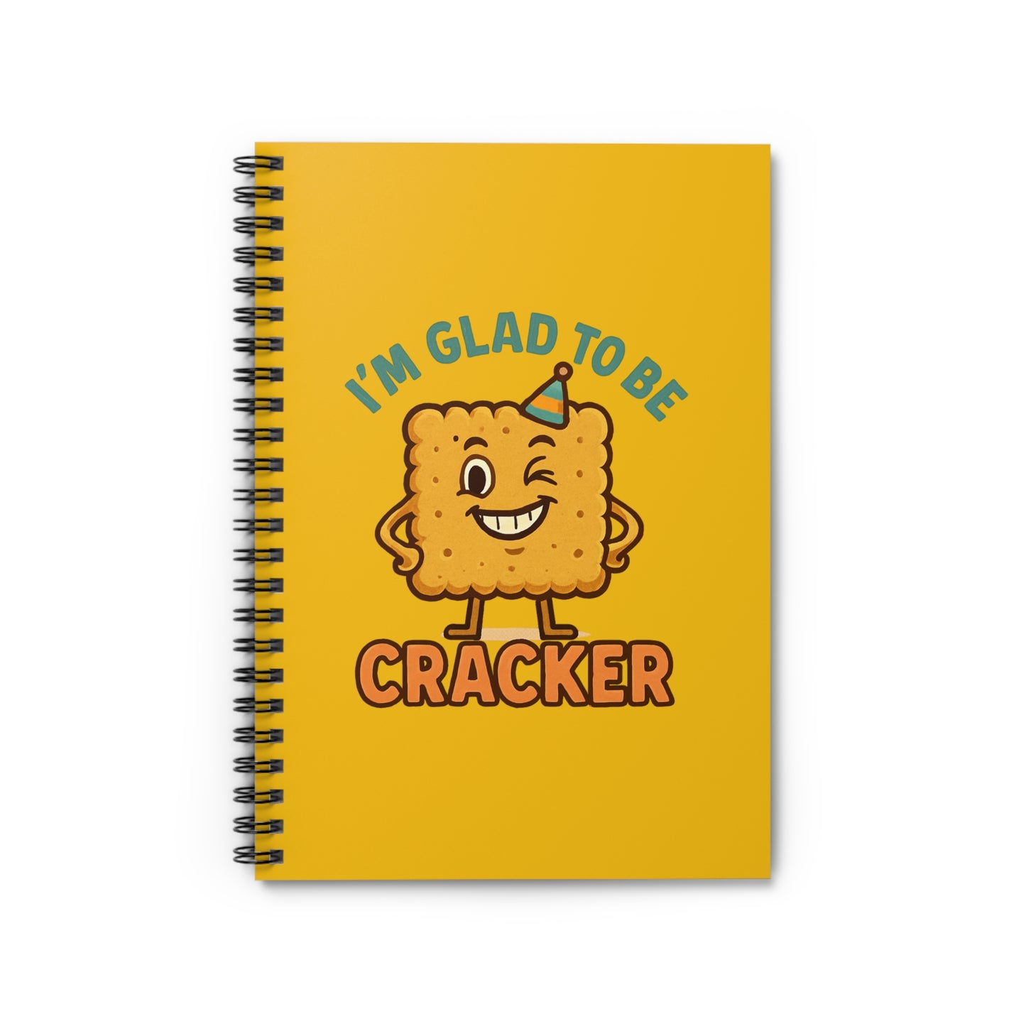 I'm Glad to be a Spiral Notebook - Ruled Line