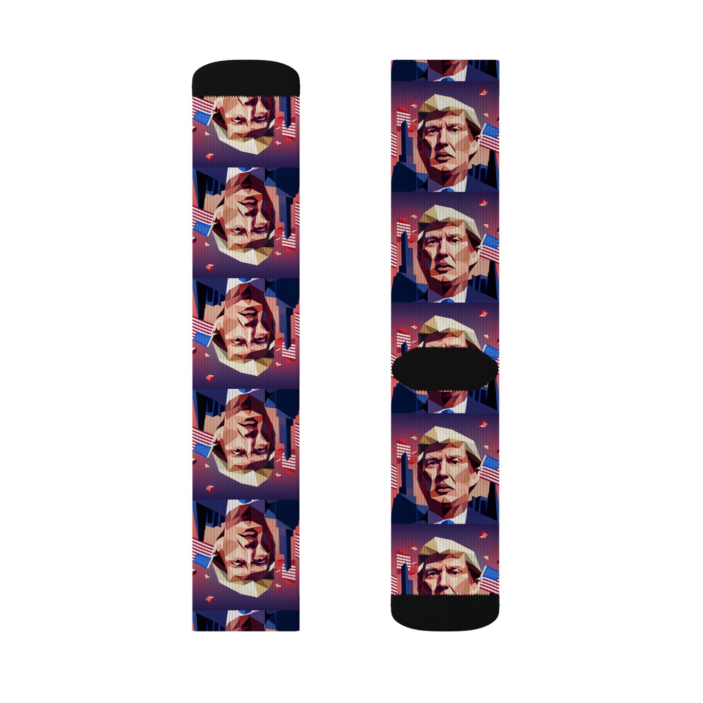 Trump Sublimation Socks