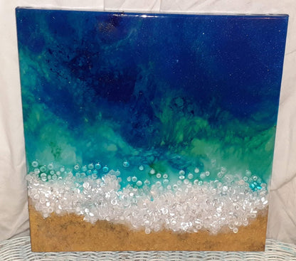 Resin Ocean Paintings