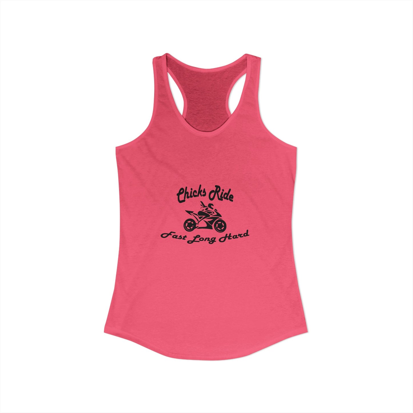 Chick's Ride Women's Racerback Tank