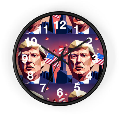 Trrump Wall Clock