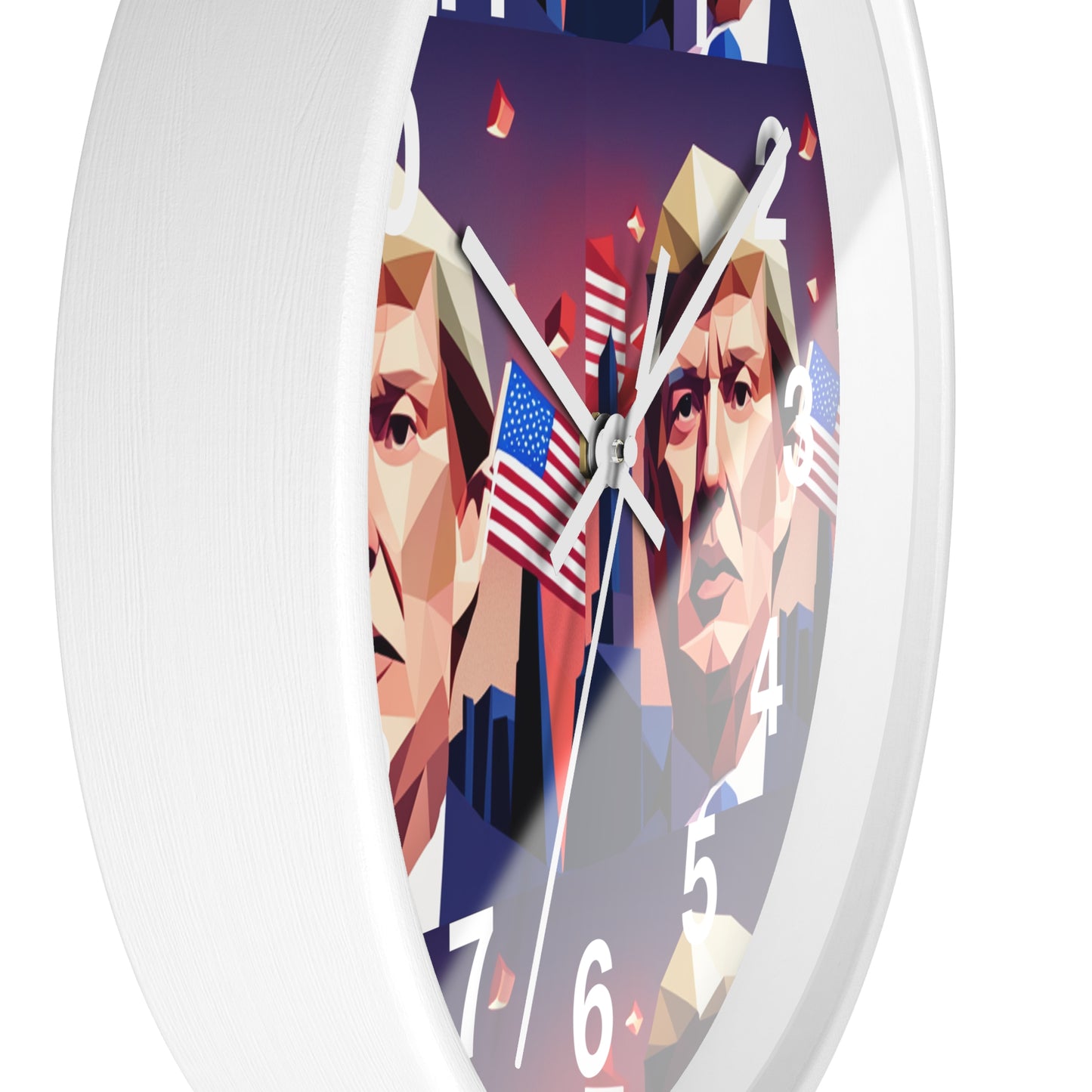 Trrump Wall Clock