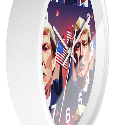 Trrump Wall Clock