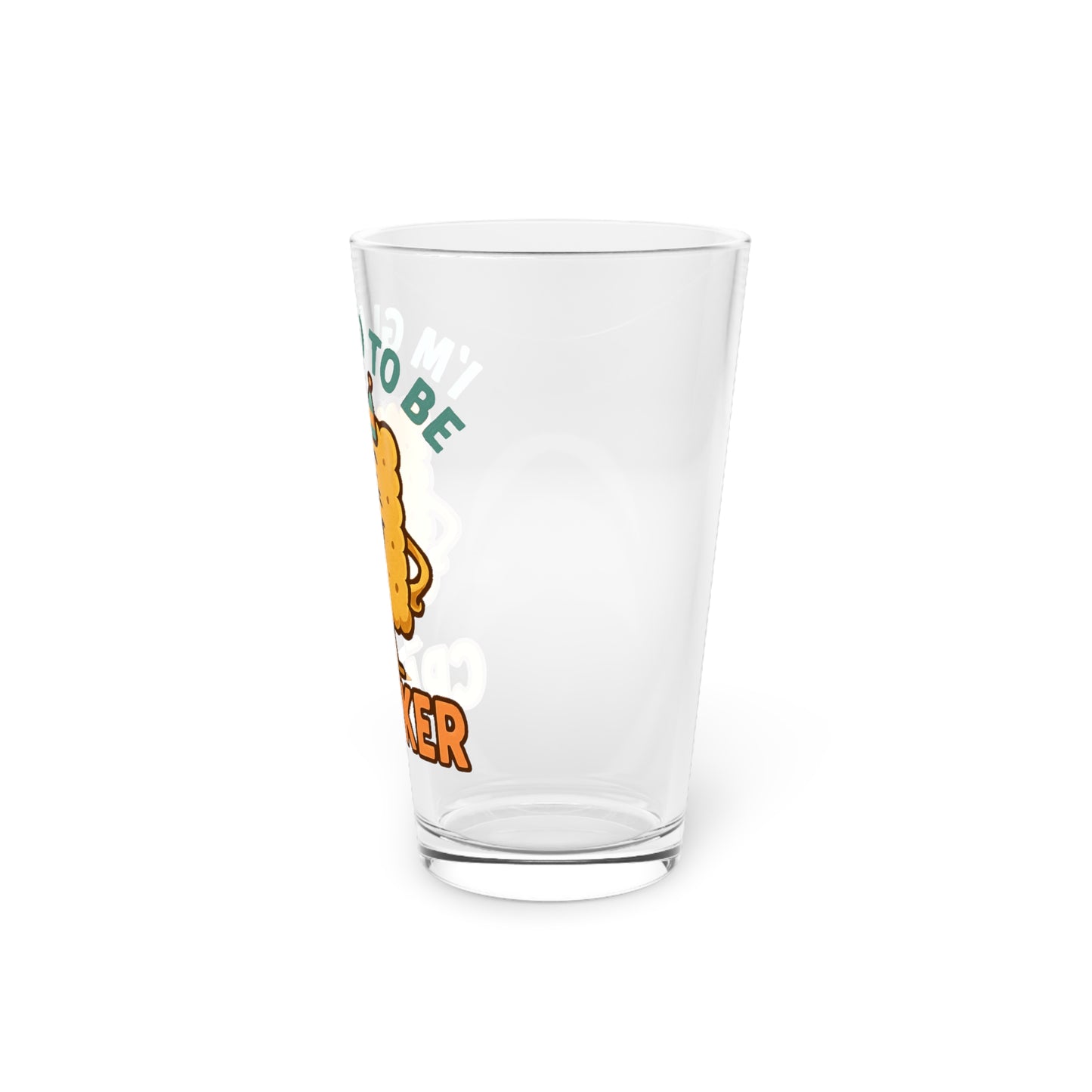 I'm Glad to Be Cracker 16oz Pint Glass — Funny Party Drinking Glass