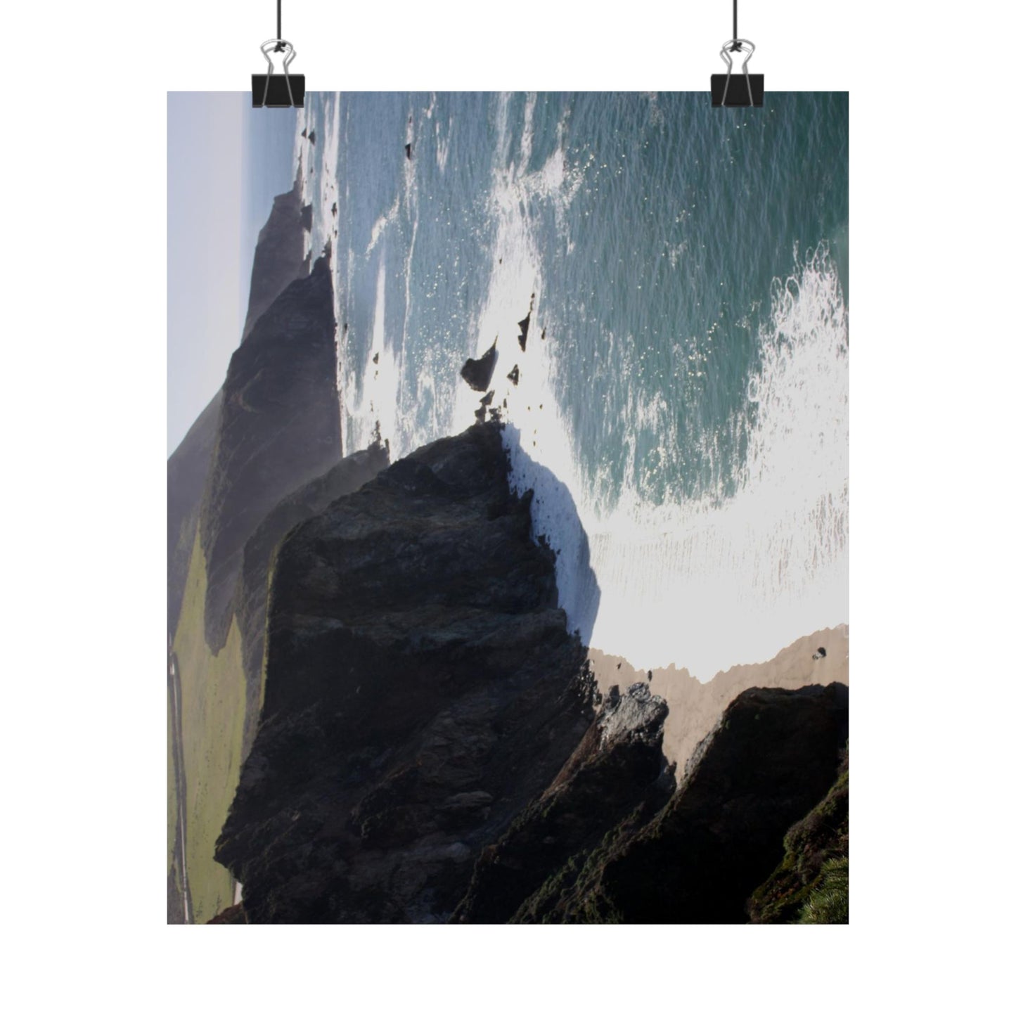 Big Sur Matte Vertical Poster