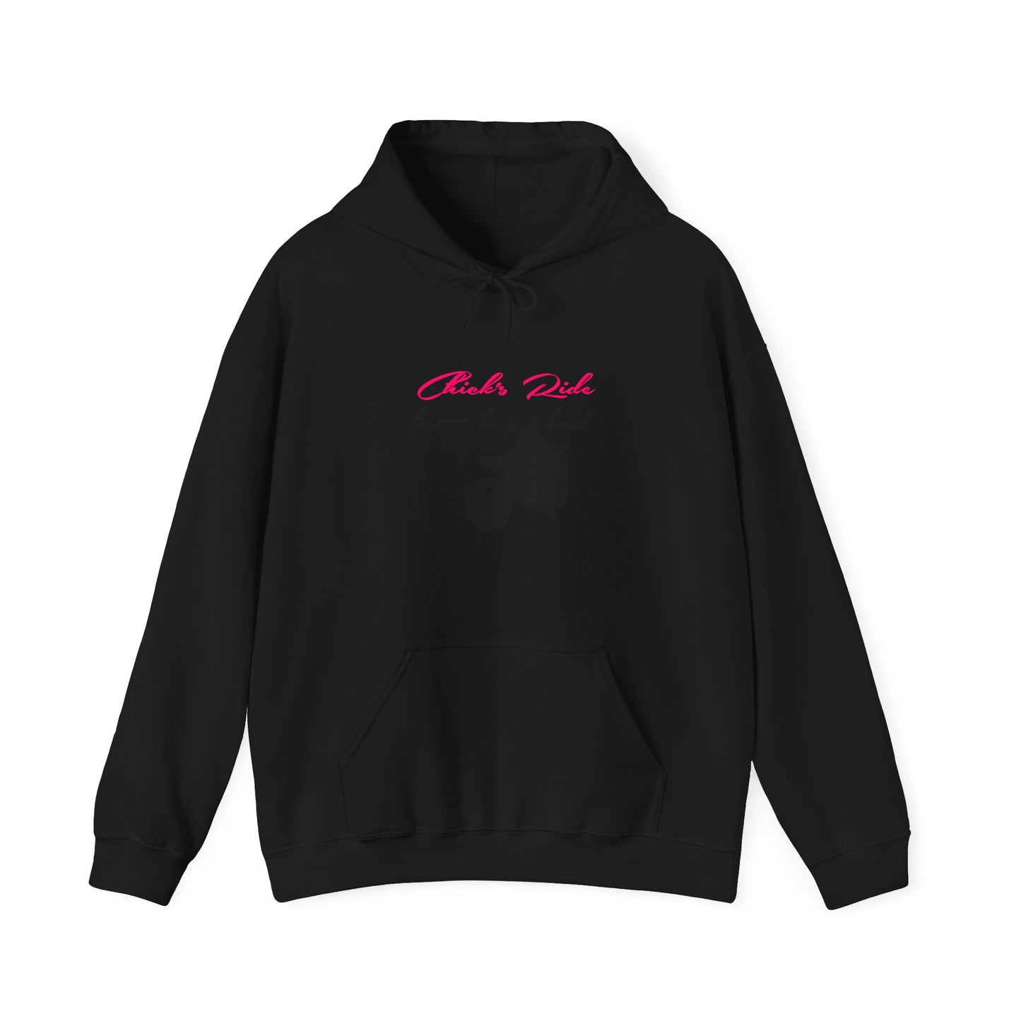 Chicks Ride Blend Hooded Sweatshirt