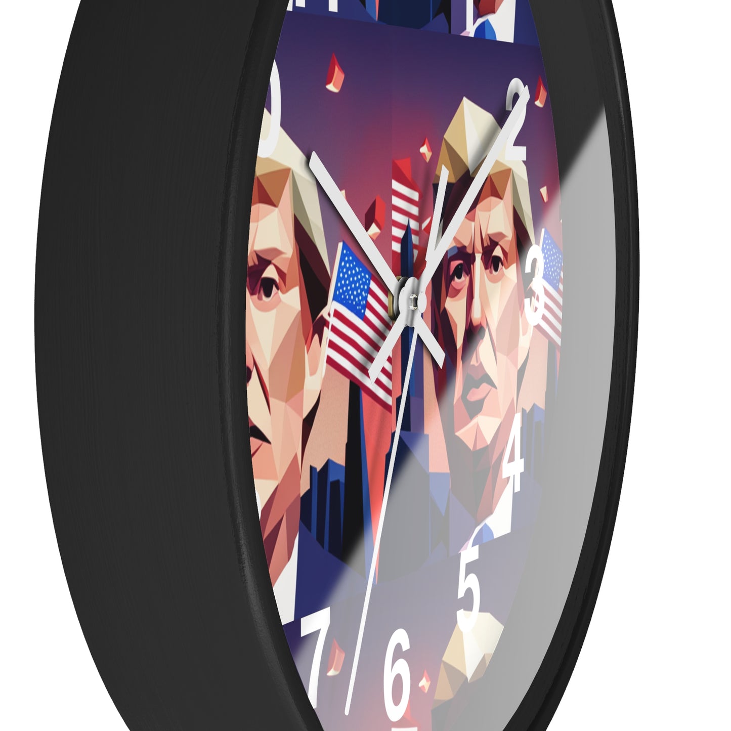 Trrump Wall Clock