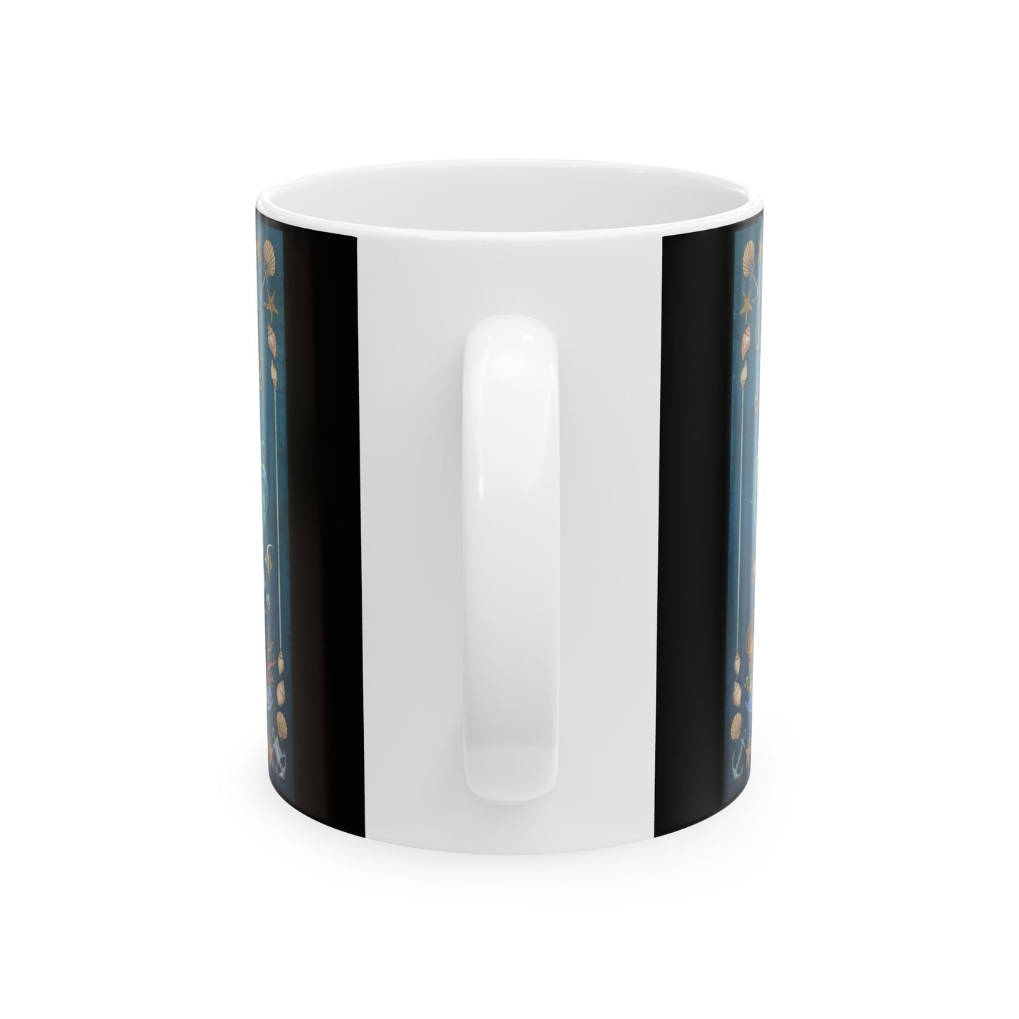 Mermaid Coffee Mug – "Drink Like a Pirate, Dance Like a Mermaid" Monterey Bay Souvenir (11oz/15oz)