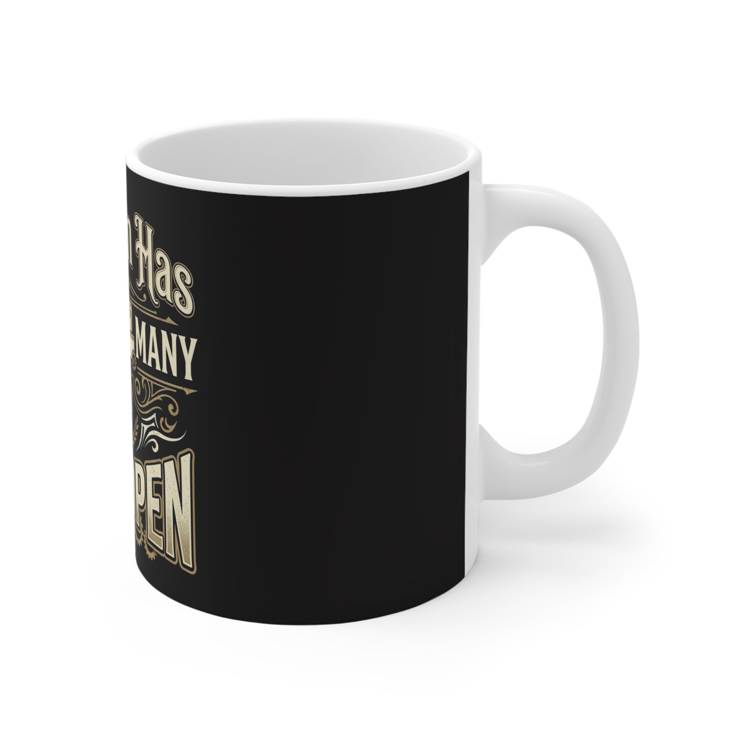 Tabs Open Coffee Mug — "My Brain Has Too Many Tabs Open" Gift for Multitaskers