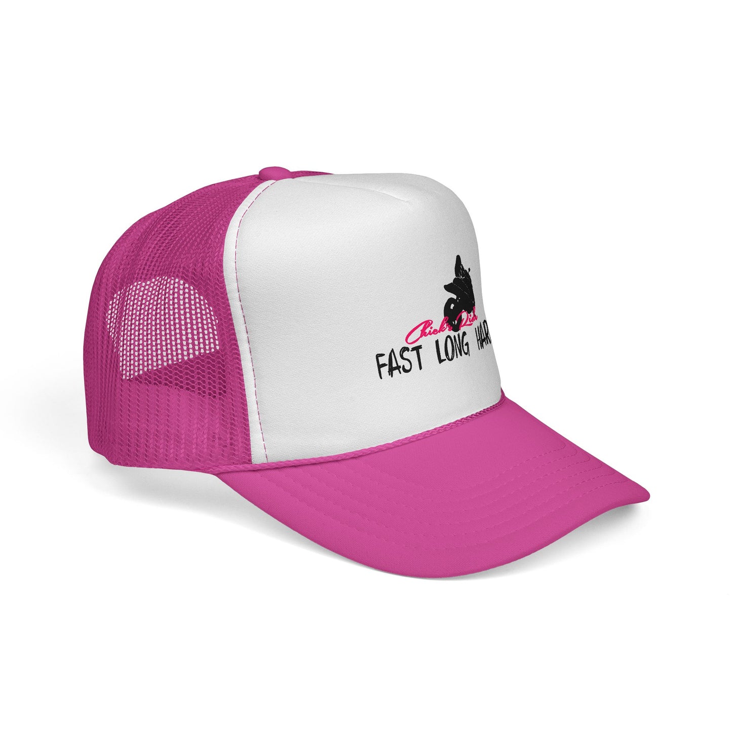 Fast Long Hard Jet Ski Racing Trucker Cap