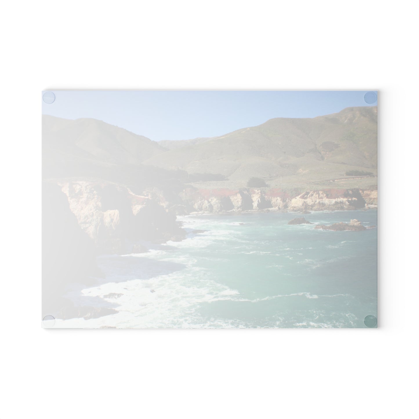 Big Sur, CA Glass Cutting Board