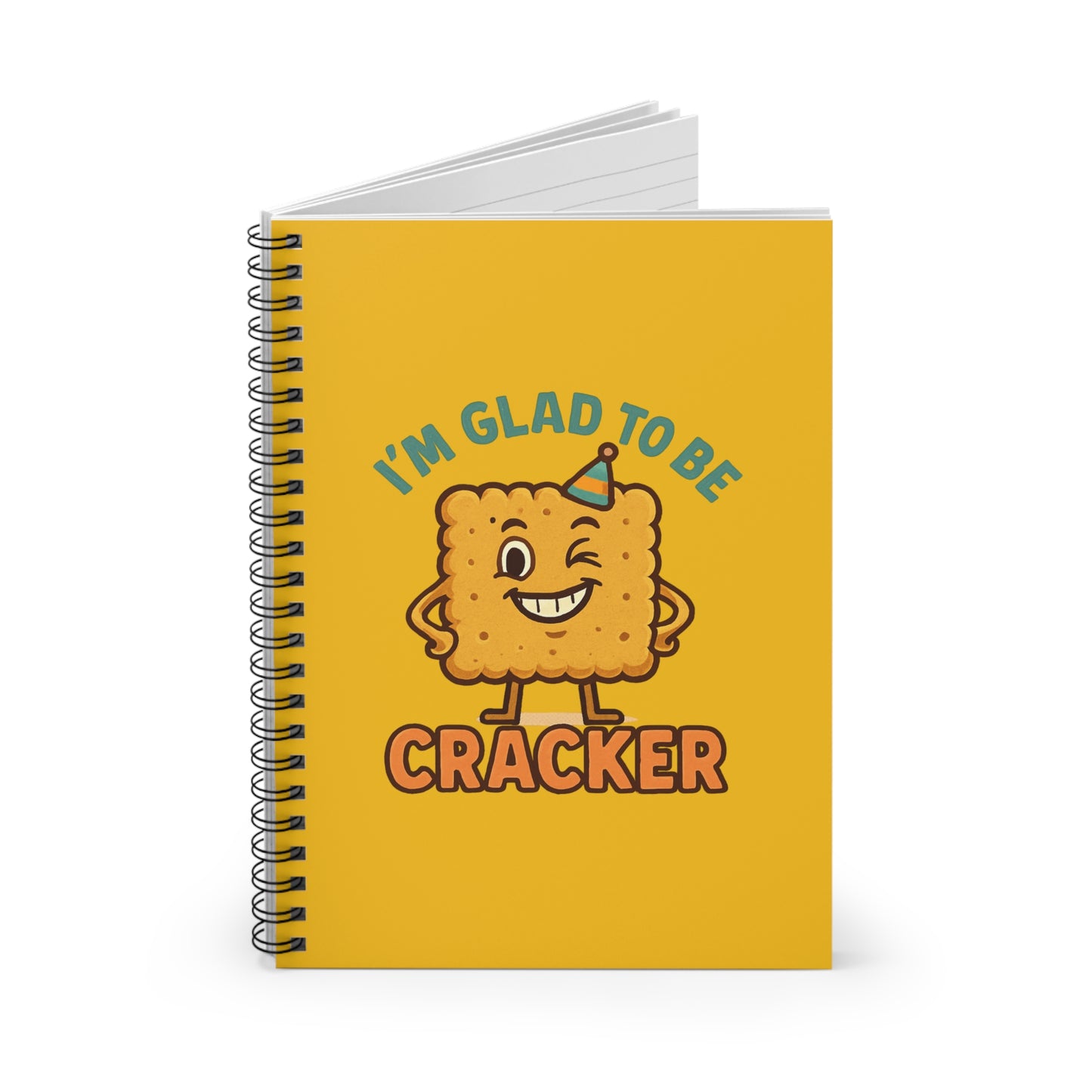 I'm Glad to be a Spiral Notebook - Ruled Line