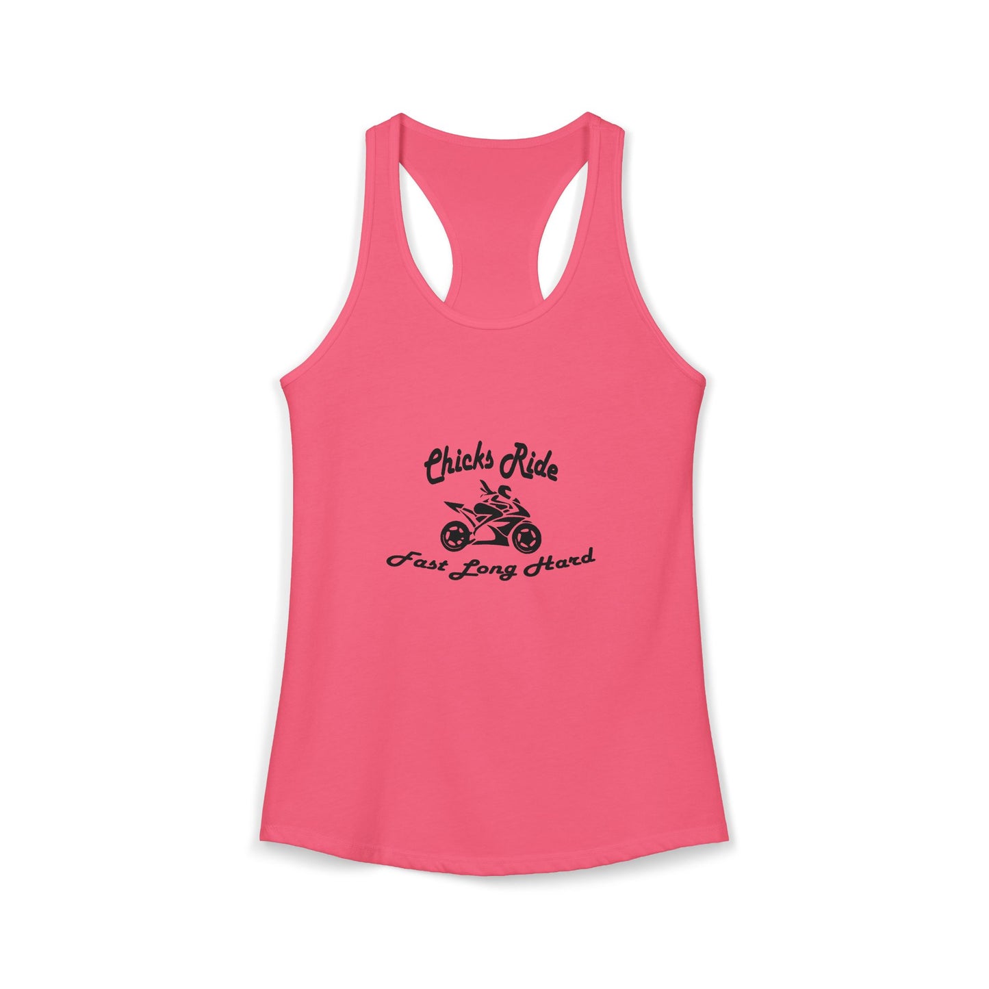 Chick's Ride Women's Racerback Tank