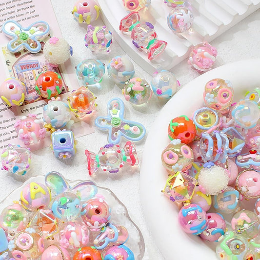 Acrylic- Resin Beads Blind Bags (Pen and Keychain Crafts)