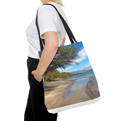 Sandy Beach Hawaii Tote Bag